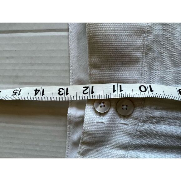 NWT George size 16 modern fit white capris - Picture 8 of 11